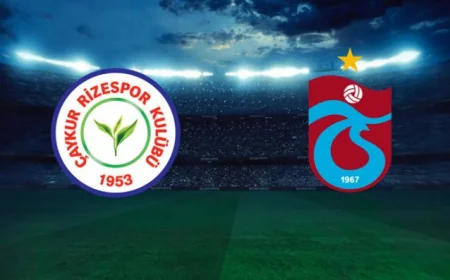 Trabzonspor-Çaykur Rizespor Maçı Ne Zaman, Saat Kaçta, Hangi Kanalda?