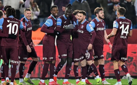 Trabzonspor - Çaykur Rizespor Maç Sonucu: 5-2