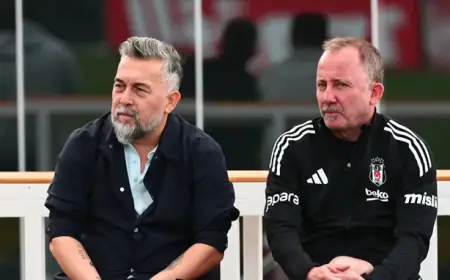 Serkan Reçber Beşiktaş’ta göreve başladı