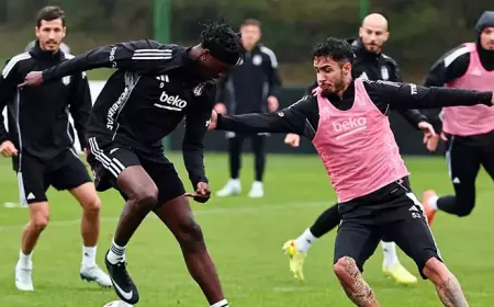 Beşiktaş’ta tempolar arttı! Sergen Yalçın’dan Gençlerbirliği maçı öncesi taktik provası