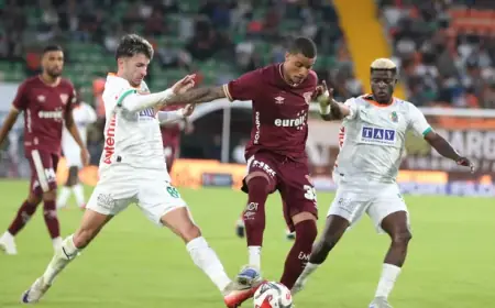 Göztepe'nin namağlup serisi Alanya'da sona erdi