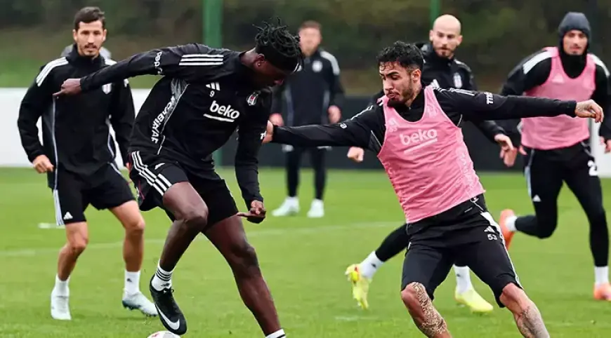Beşiktaş’ta tempolar arttı! Sergen Yalçın’dan Gençlerbirliği maçı öncesi taktik provası