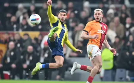 Fenerbahçe – Galatasaray Derbisi: Liderlik İçin Kadıköy’de Dev Buluşma