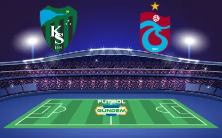 Kocaelispor - Trabzonspor Maçı Ne Zaman? İşte Muhtemel 11'ler