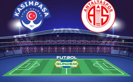 Kasımpaşa - Antalyaspor Maçı Ne Zaman? Hangi Kanalda ?
